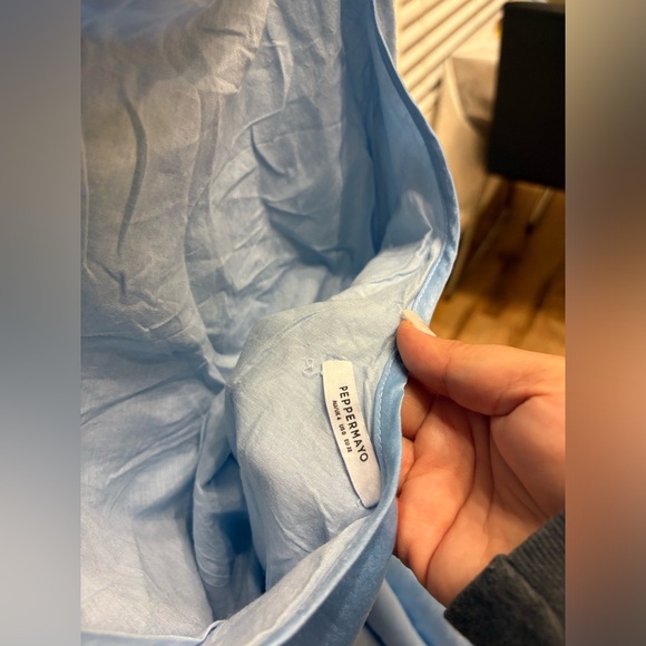 Peppermayo Cowl Neck Halter Mini Dress - Size 0 - Picture 4 of 4